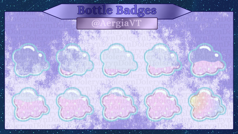 Sub Badges for @AergiaVT